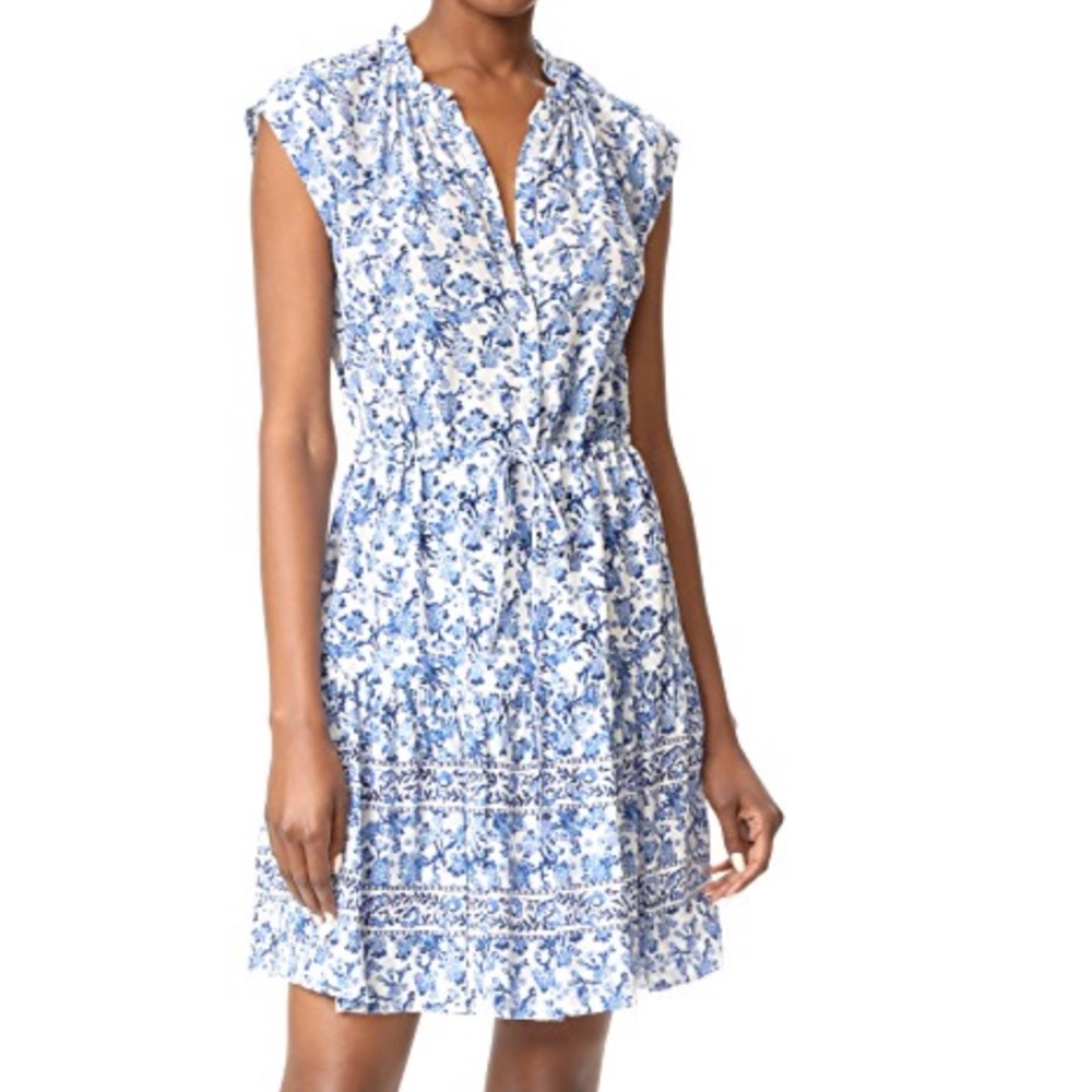 REBECCA TAYLOR SLEEVELESS AIMEE SHIRTDRESS NWT